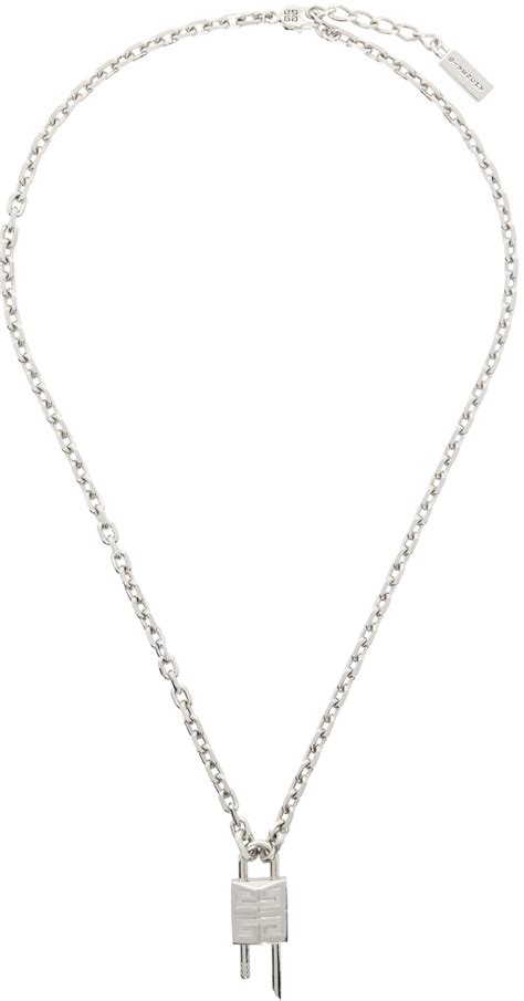 givenchy jewels contemporary designs|givenchy mini lock necklace.